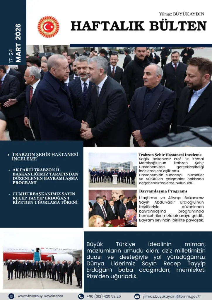 Haftalık Bülten: 17 - 24 Mart 2026